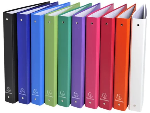 Classeur À Anneaux - Dos 40 Mm - A4 - Pour 225 Feuilles - Disponible Dans Différentes Couleurs