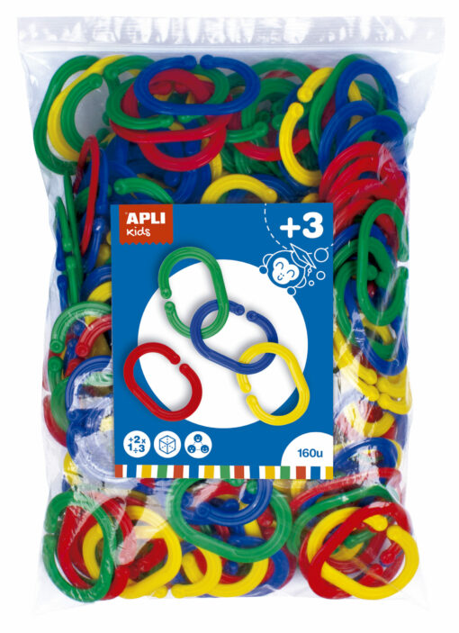 160 Anneaux Plasiques A Assembler Agipa