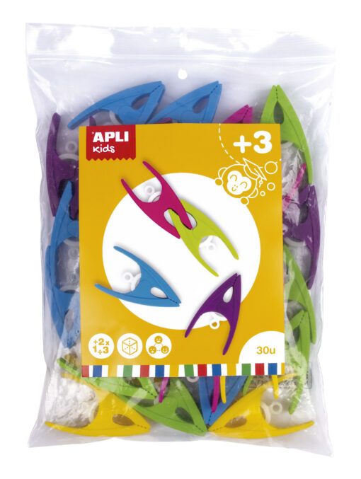 30 Pinces En Plastique