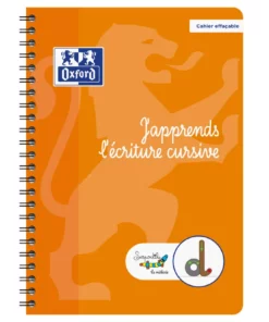 Cahier Apprentissage Ecriture Cursive Serpodile A5 50P Avec Stylo Effacable