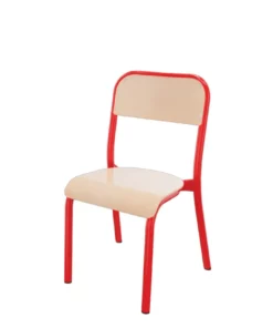Chaise TRÉVISE - 4 pieds - assise et dossier bois Blueprotech - piètement époxy - T3
