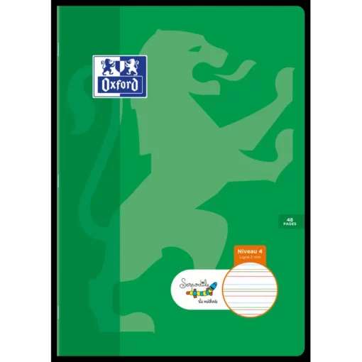 Cahier Agrafe Serpodile A4 48P L2Mm Niv4