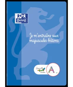 Cahier Entrainement Majuscule Baton Serpodile A4 48P Ms - Gs