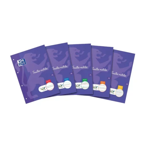 Feuilles Mobiles Perforees Serpodile A4 100P L2Mm