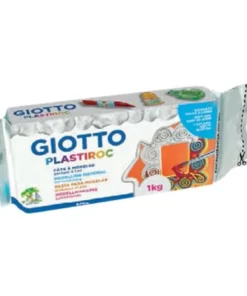 PAIN 1KG BLANC PATE A MODELER SECHANT A L'AIR GIOTTO PLASTIROC