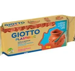 GIOTTO Plastiroc - Pâte à modeler - 1 kg - terre cuite