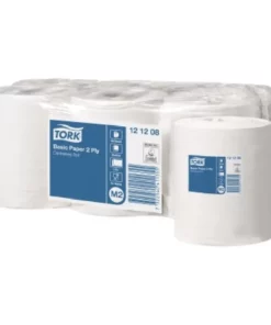 Tork - 6 Bobines d'essuyage à dévidage central - 6x450 feuilles